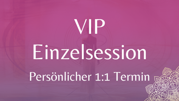 VIP Einzelsession (60 Min.)
