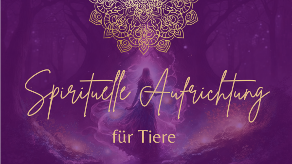 Spirituelle Aufrichtung für Tiere